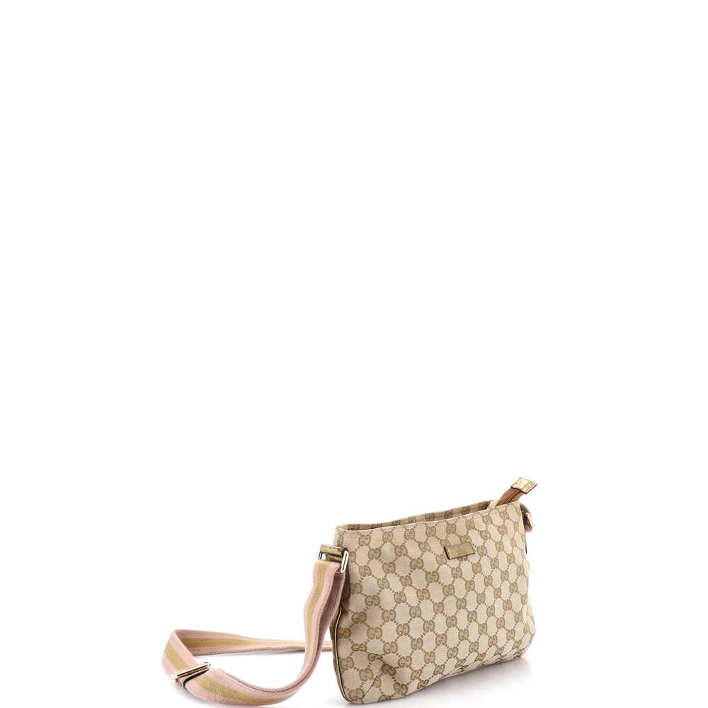 Gucci Web Strap Messenger Bag Gg Canvas #224264G10B - Picture 2 of 8